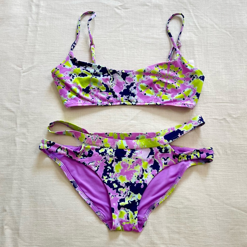 💜💚Beautiful Swim Day💜💚size M -Set 💚💜